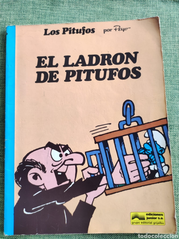 Otros Art&iacute;culos de Coleccionismo en Papel: C&oacute;mic el ladr&oacute;n de pitufos