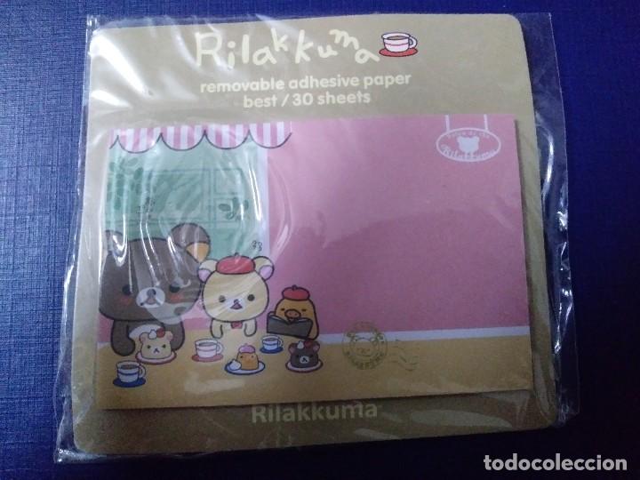 Otros art&iacute;culos de coleccionismo en papel: NOTAS ADHESIVAS DE RILAKKUMA (1)
