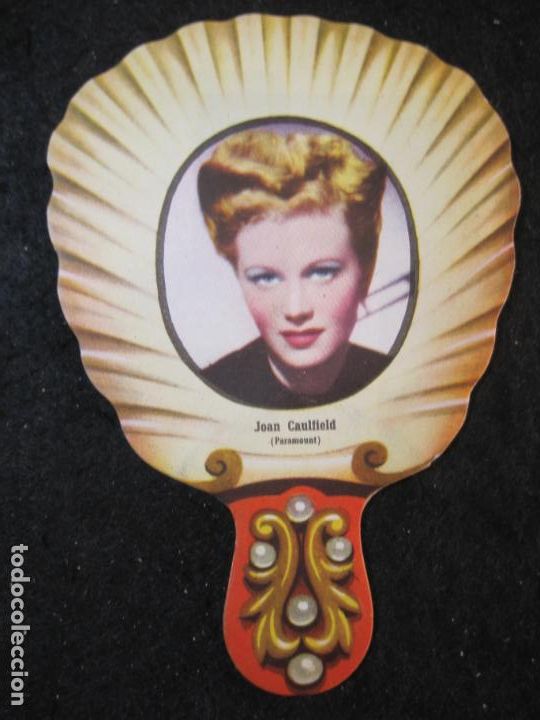 Otros art&iacute;culos de coleccionismo en papel: JOAN CAULFIELD-PARAMOUNT-PAY PAY-PUBLICIDAD PERFUMERIA DE VILLUENDAS-BARCELONA-VER FOTOS-(K-6270)