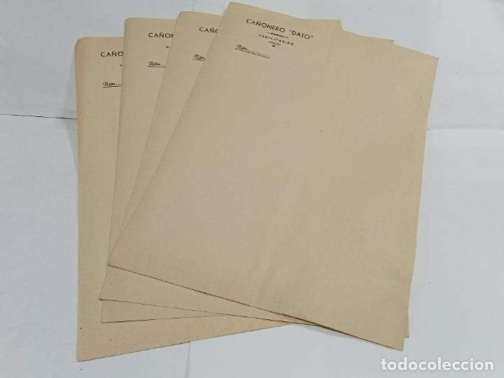 Sammelleidenschaft Andere Papierartikel: LOTE DE 4 CARTAS PUBLICITARIAS. CA&Ntilde;ONERO DATO. HABILITACI&Oacute;N. SIN ESCRIBIR. NUEVAS.