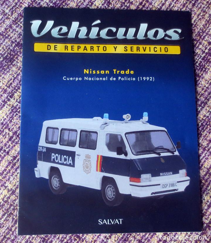 Otros Art&iacute;culos de Coleccionismo en Papel: FASCICULO VEHICULO DE REPARTO NISSAN TRADE 1992 CUERPO NACIONAL DE POLICIA