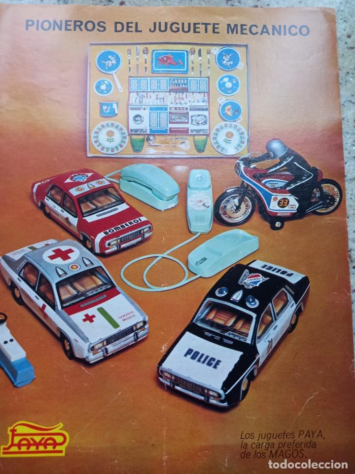 Otros Art&iacute;culos de Coleccionismo en Papel: PUBLICIDAD VINTAGE. ANUNCIO DE JUGUETES PAYA.1974. GRAN TAMA&Ntilde;O 34X26 CM