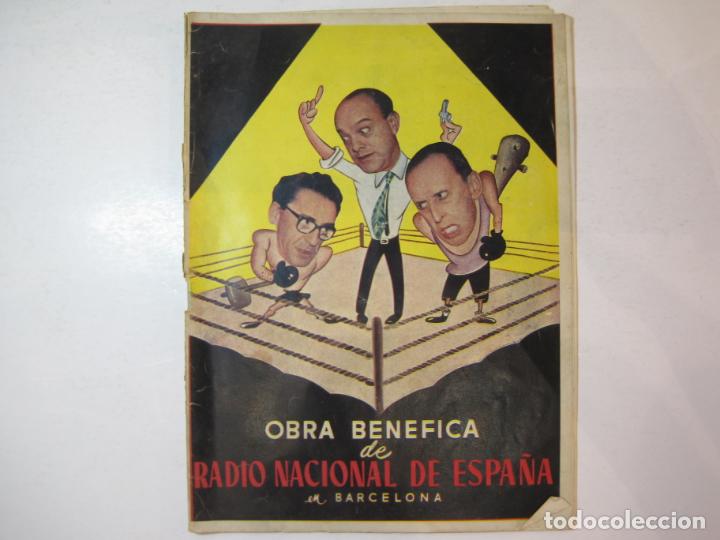 Otros art&iacute;culos de coleccionismo en papel: OBRA BENEFICA RADIO NACIONAL ESPA&Ntilde;A BARCELONA-CESAR-RAMALLETS-DALMAU-SORIA-VER FOTOS-(K-6280)