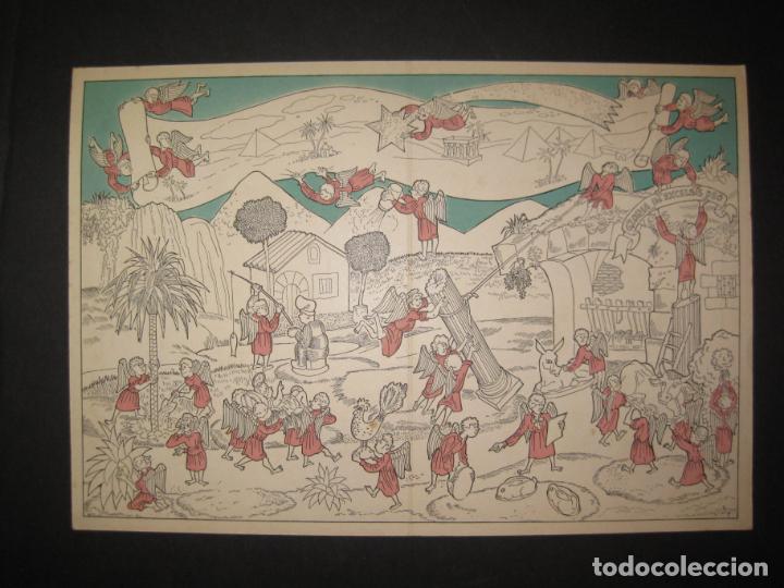 Otros art&iacute;culos de coleccionismo en papel: PIELES PLASTICOS MANUEL MORAGAS-FELICITACION ANTIGUA A&Ntilde;O 1954-PUBLICIDAD-VER FOTOS-(K-6292)