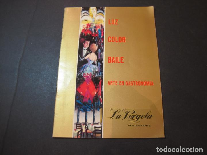 Paper Collecting Others: BARCELONA-LA PERGOLA RESTAURANTE-LUZ COLOR BAILE-ARTE EN GASTRONOMIA-VER FOTOS-(K-6330)