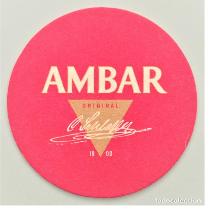 Otros Art&iacute;culos de Coleccionismo en Papel: POSAVASOS CERVEZA AMBAR ORIGINAL (ESPA&Ntilde;A)