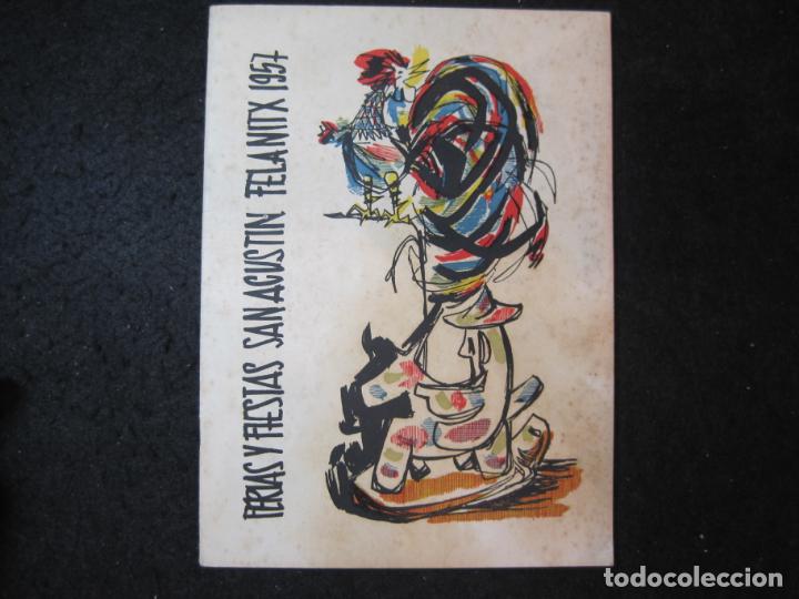 Otros Art&iacute;culos de Coleccionismo en Papel: FERIAS Y FIESTAS DE SAN AGUSTIN FELANITX-A&Ntilde;O 1957-VER FOTOS-(K-6430)
