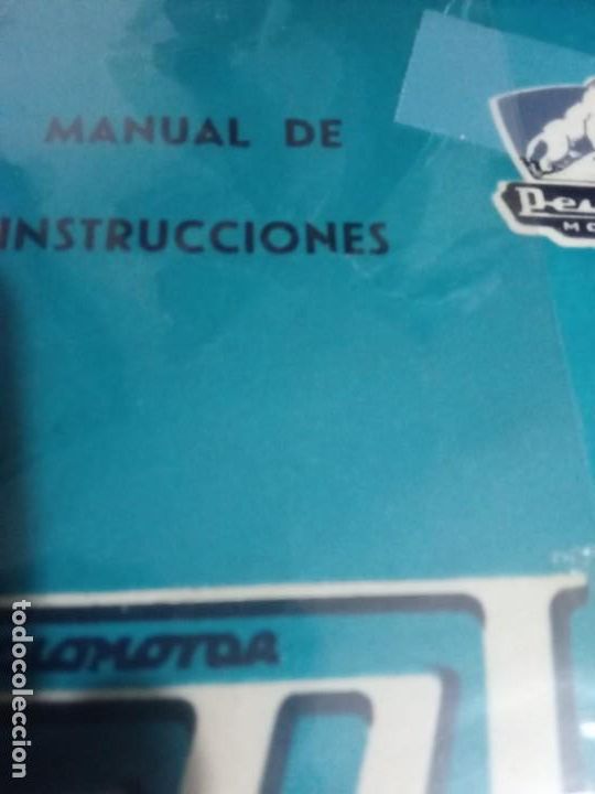 Otros Art&iacute;culos de Coleccionismo en Papel: Antiguo Manual Instrucciones del Ciclomotor BB CENTRI de PEUGEOT MOVESA Motores y Vehiculos Vitoria