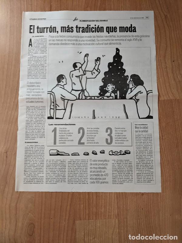 Paper Collecting Others: RECORTE DE PRENSA EL TURR&Oacute;N, M&Aacute;S TRADICI&Oacute;N QUE MODA 1998