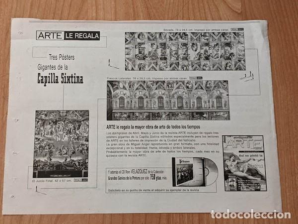 Paper Collecting Others: ANUNCIO DE PRENSA POSTERS CAPILLA SIXTINA