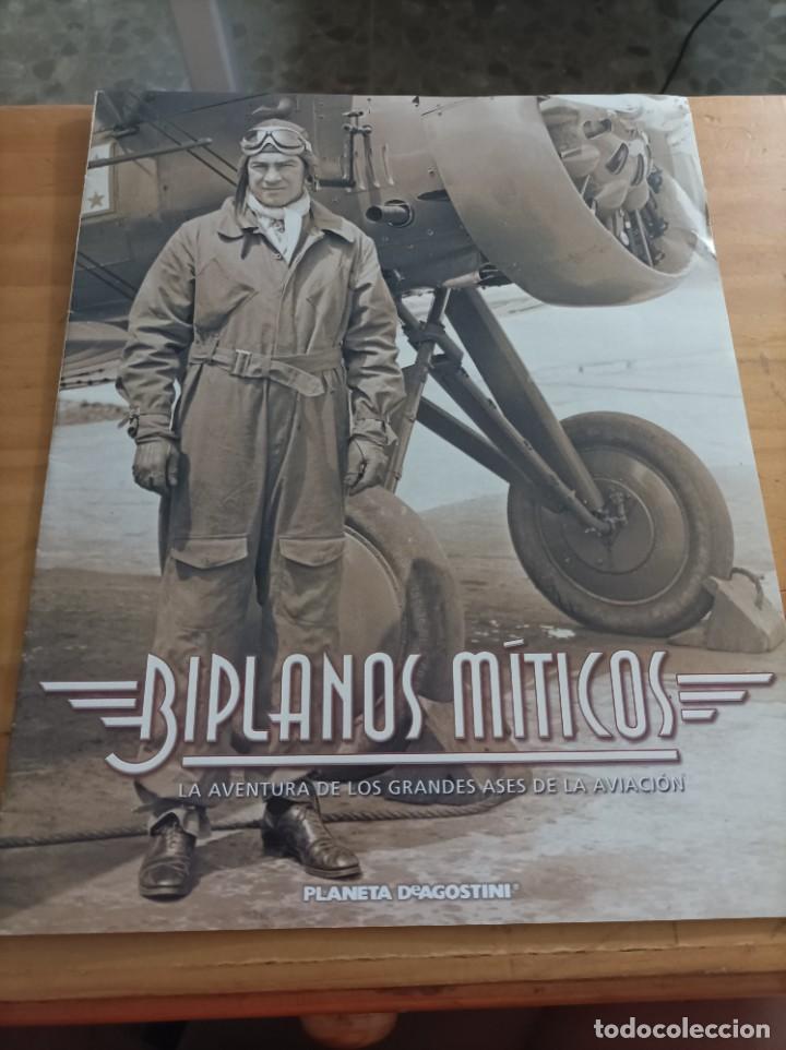 Paper Collecting Others: BIPLANOS MITICOS.LA AVENTURA DE LOS GRANDES ASES DE LA AVIACI&Oacute;N, PLANETA DE AGOSTINI.VER FOTOS.