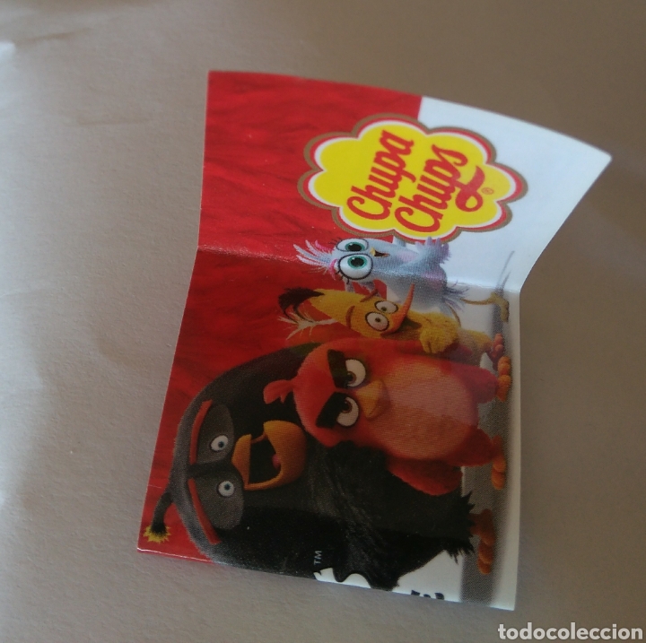 Otros Art&iacute;culos de Coleccionismo en Papel: Bpz papel angry birds bird chupa chups checklist check list