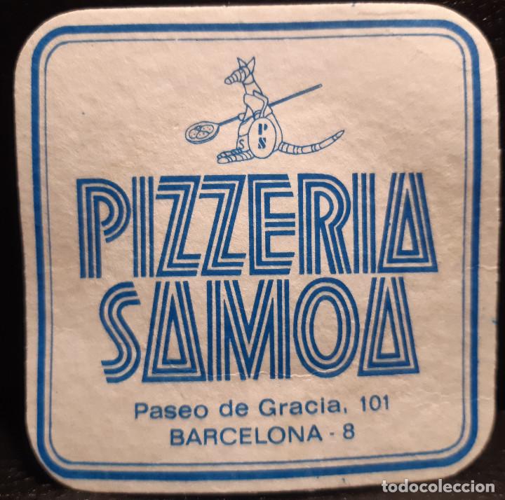 Otros art&iacute;culos de coleccionismo en papel: PIZZERIA SAMOA - POSAVASOS - BARCELONA - CERVEZA - REFRESCOS - SIDRA - BITTER