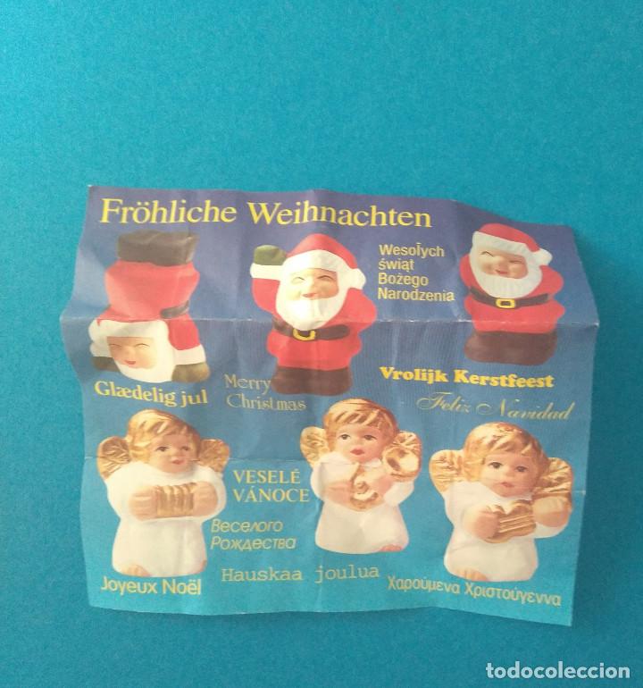 Otros Art&iacute;culos de Coleccionismo en Papel: bpz papel navidad papa noel angelitos angeles