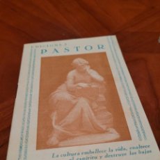 Otros Artículos de Coleccionismo en Papel: ANTIGUO CATALOGO GENERAL EDICIONES PASTOR VALENCIA 1946