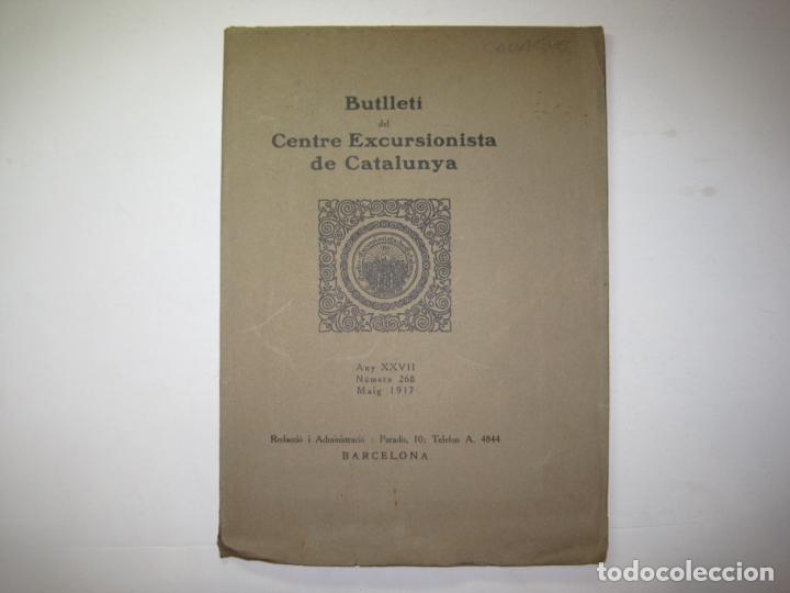 Altri oggetti di carta: CADAQUES-BUTLLETI DEL CENTRE EXCURSIONISTA DE CATALUNYA-ANY 1917-VER FOTOS-(K-6586)