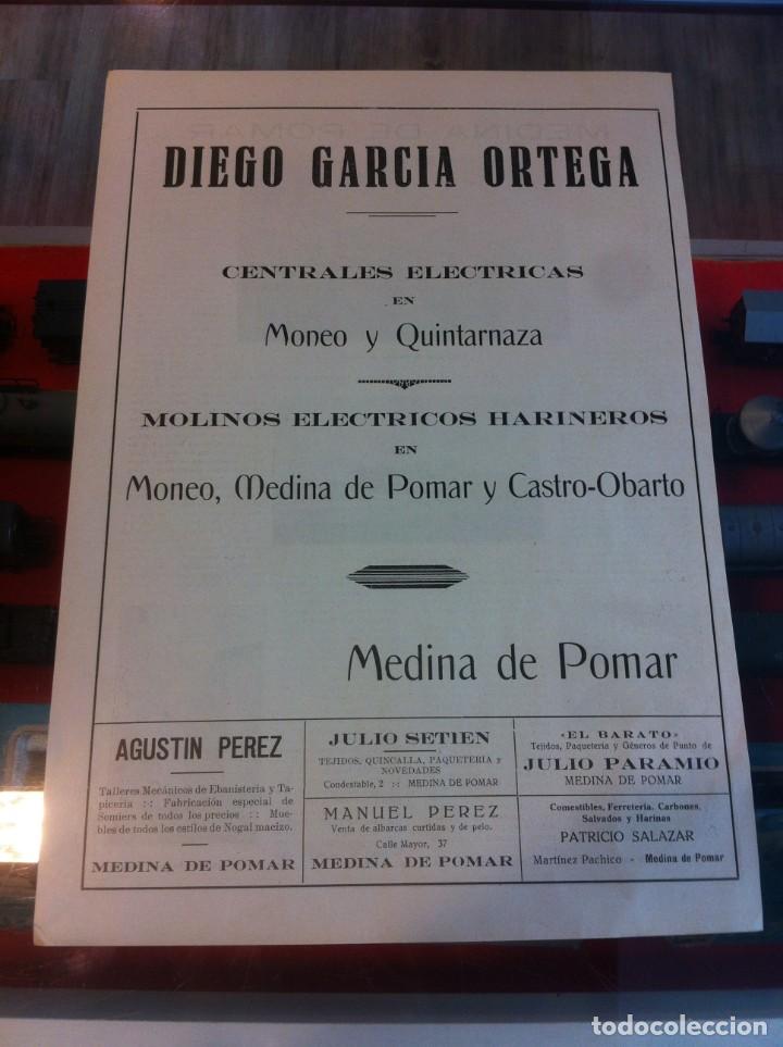 Collectionnisme Papier divers: HOJA DE LA VIDA GR&Aacute;FICA ESPA&Ntilde;OLA. A&Ntilde;O 1929.DIEGO GARC&Iacute;A ORTEGA. CENTRALES EL&Eacute;CTRICAS MEDINA DE POMAR