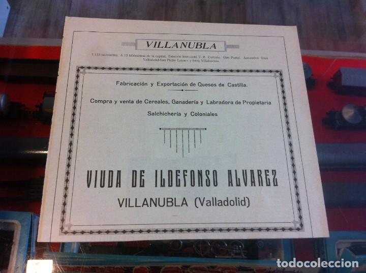 Collectionnisme Papier divers: HOJA DE LA VIDA GR&Aacute;FICA ESPA&Ntilde;OLA. A&Ntilde;O 1929. VILLANUBLA, VALLADOLID. VIUDA DE ILDEFONSO. QUESOS...