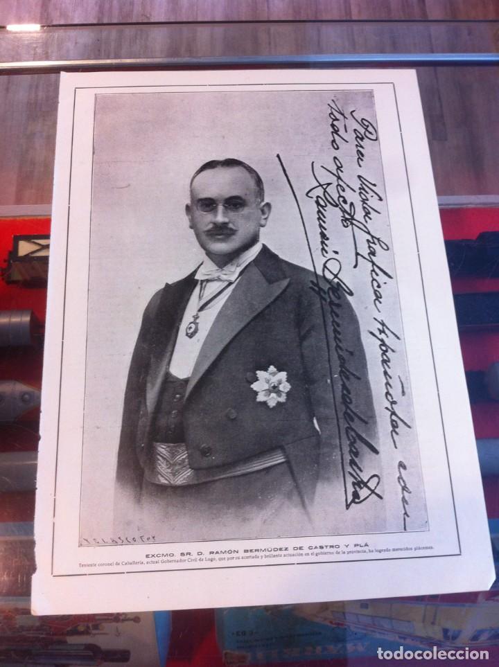 Sammelleidenschaft Andere Papierartikel: HOJA DE LA VIDA GR&Aacute;FICA ESPA&Ntilde;OLA. A&Ntilde;O 1929. RAM&Oacute;N BERM&Uacute;DEZ DE CASTRO Y PL&Aacute;