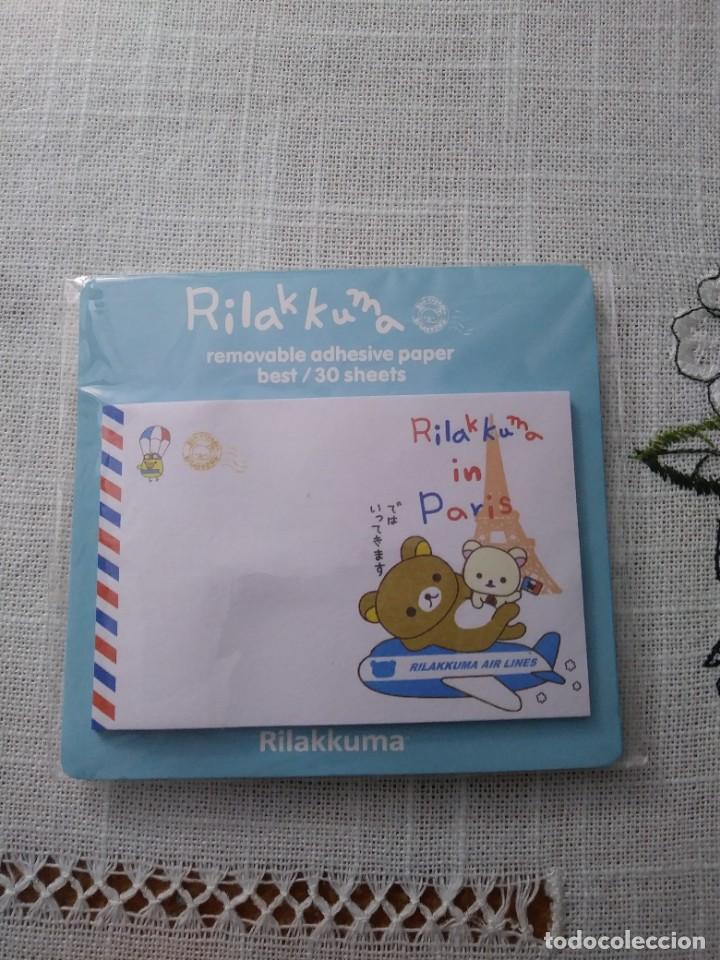 Otros art&iacute;culos de coleccionismo en papel: Notas adhesivas de RILAKKUMA (NUEVO)