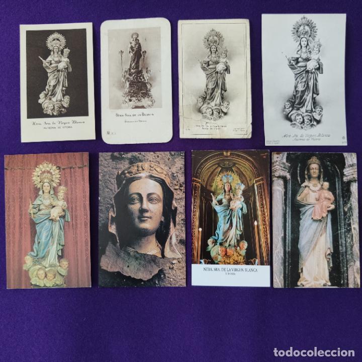 Outros artigos de papel: 30 ESTAMPITAS DIFERENTES DE VIRGENES Y SANTOS DE VITORIA Y ALAVA.