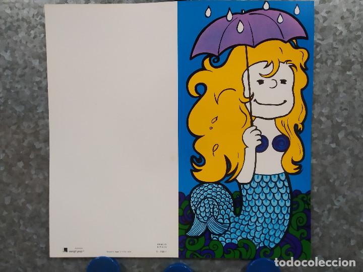 Sammelleidenschaft Andere Papierartikel: FELICITACION GATO CUMPLEA&Ntilde;OS INFANTIL SIRENA - A&Ntilde;O 1972 - EDICIONES MENS - POP