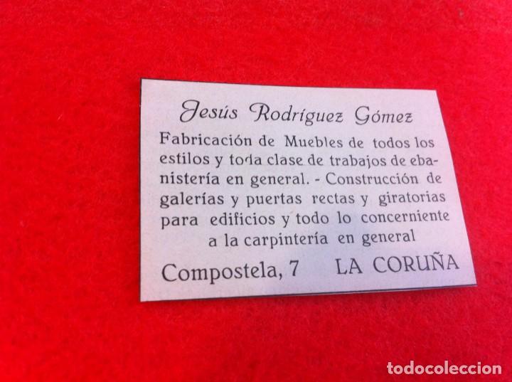 Paper Collecting Others: ANUNCIO DE LA VIDA GR&Aacute;FICA ESPA&Ntilde;OLA. A&Ntilde;O 1929. MUEBLES JES&Uacute;S RODR&Iacute;GUEZ G&Oacute;MEZ. CORU&Ntilde;A