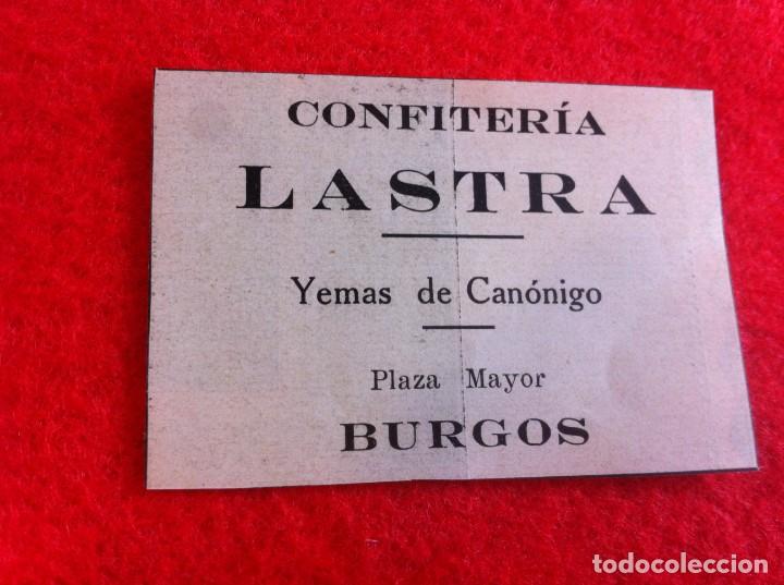 Outros artigos de papel: ANUNCIO DE LA VIDA GR&Aacute;FICA ESPA&Ntilde;OLA. A&Ntilde;O 1929. CONFITER&Iacute;A LASTRA. BURGOS