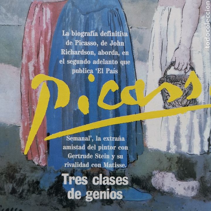 Otros art&iacute;culos de coleccionismo en papel: Reportaje de Picasso de 1991 - Foto 2