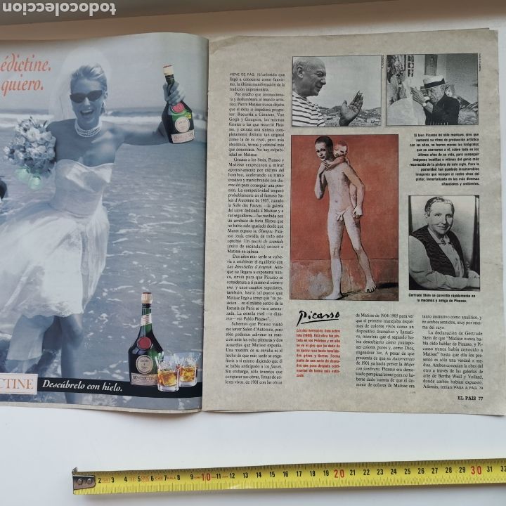 Otros art&iacute;culos de coleccionismo en papel: Reportaje de Picasso de 1991 - Foto 5