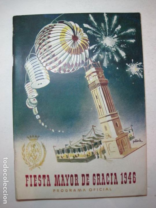 Collectionnisme Papier divers: BARCELONA-GRACIA-FIESTA MAYOR-PROGRAMA A&Ntilde;O 1946-VER FOTOS-(K-6621)
