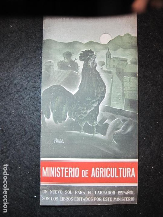 Outros artigos de papel: MINISTERIO DE AGRICULTURA-PUBLICACION ANTIGUA-VER FOTOS-(K-6642)