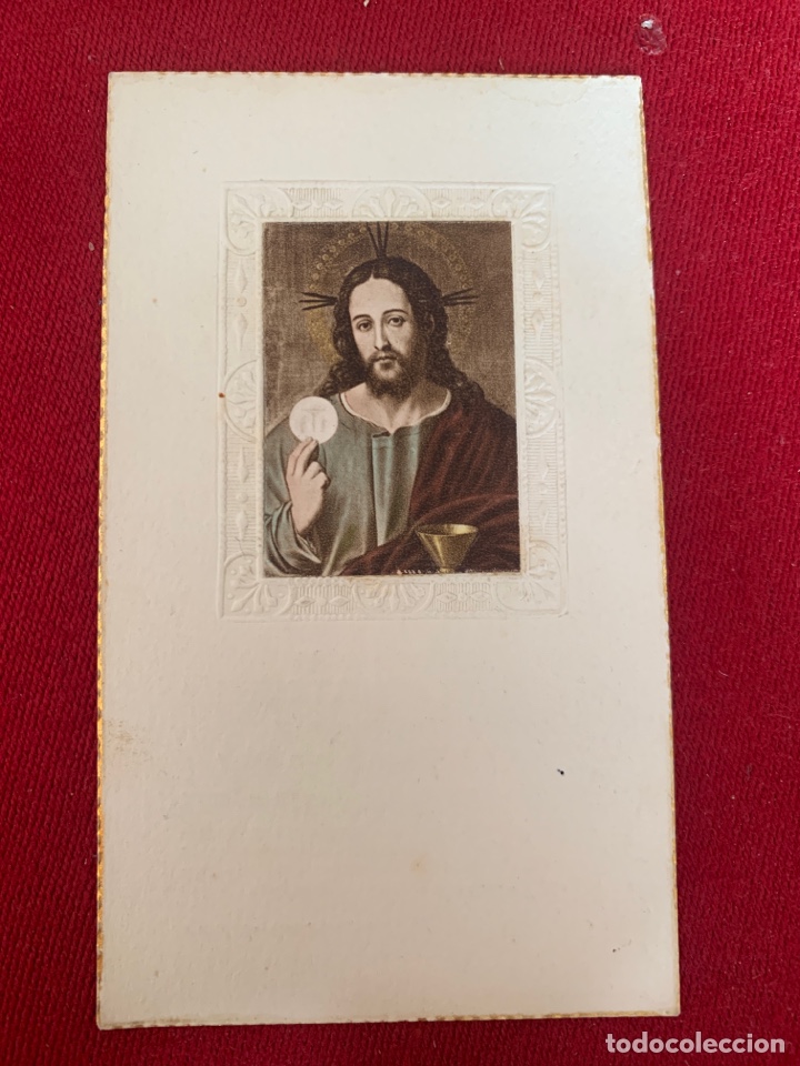 Otros art&iacute;culos de coleccionismo en papel: Recuerdo de la primera misa de don Joaqu&iacute;n de Lara Teba.