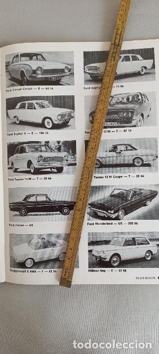 Otros Art&iacute;culos de Coleccionismo en Papel: HOJA DE REVISTA O CATALOGO DE COCHES CL&Aacute;SICOS 1963 FORD HILLMAN HUMBER JENSEN JAGUAR LAGONDA LINCOLN