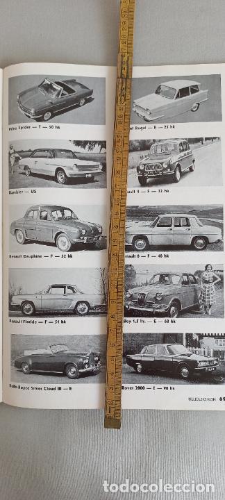 Otros Art&iacute;culos de Coleccionismo en Papel: HOJA DE REVISTA O CATALOGO DE COCHES CL&Aacute;SICOS 1963 RELIANT PRINZ RENAULT 8 4 ROVER SAAB SIMCA SINGER