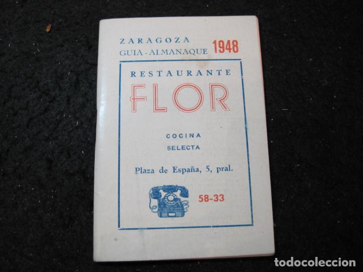 Otros art&iacute;culos de coleccionismo en papel: ZARAGOZA-GUIA ALMANAQUE 1948-VER FOTOS-(93.599)