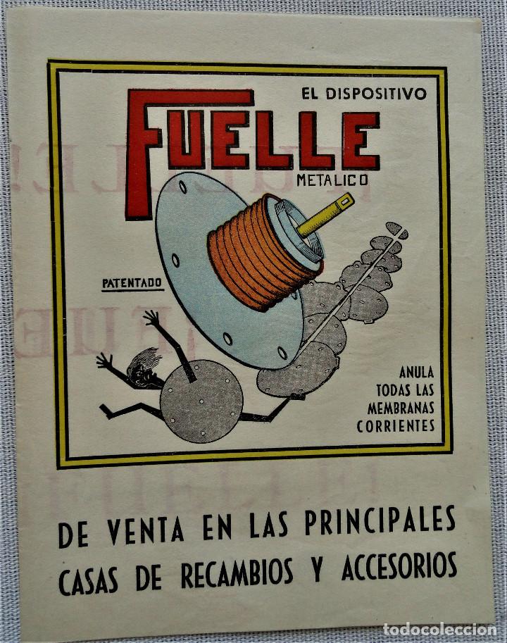 Paper Collecting Others: Folleto publicidad El Dispositivo FUELLE