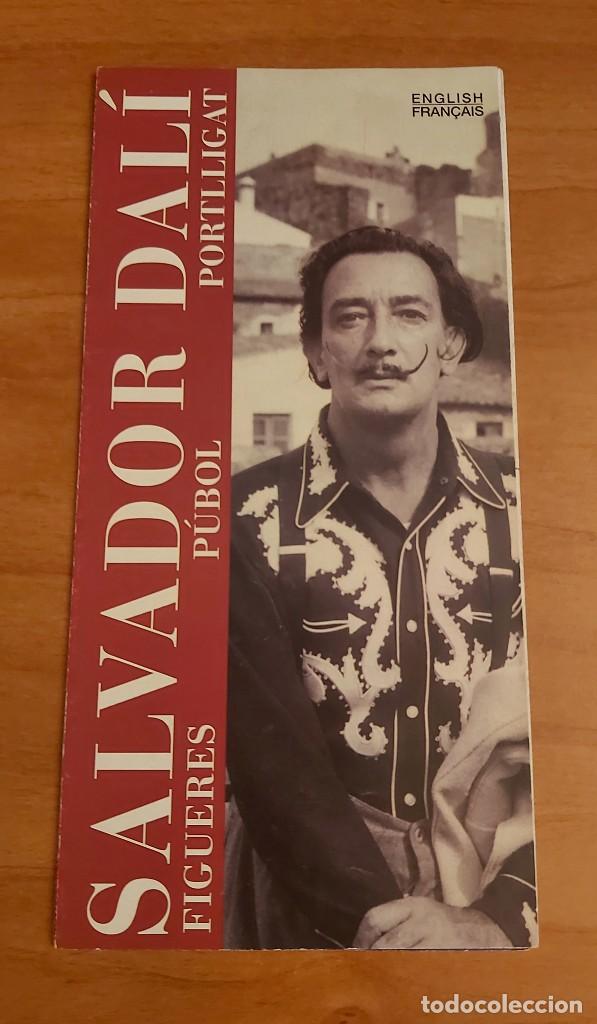 Otros art&iacute;culos de coleccionismo en papel: SALVADOR DAL&Iacute; : FOLLETO DE SEIS CUERPOS - CATALAN - CASTELLANO