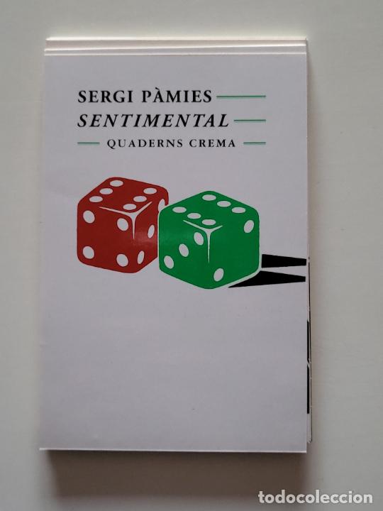 Otros art&iacute;culos de coleccionismo en papel: TARJETA TAMANY POSTAL PROMOCIONAL LLIBRE QUADERNS CREMA SERGI P&Agrave;MIES SENTIMENTAL