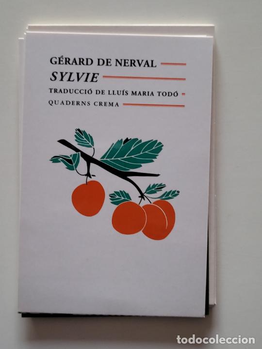 Otros art&iacute;culos de coleccionismo en papel: TARJETA TAMANY POSTAL PROMOCIONAL LLIBRE QUADERNS CREMA G&Eacute;RARD DE NERVAL SYLVIE