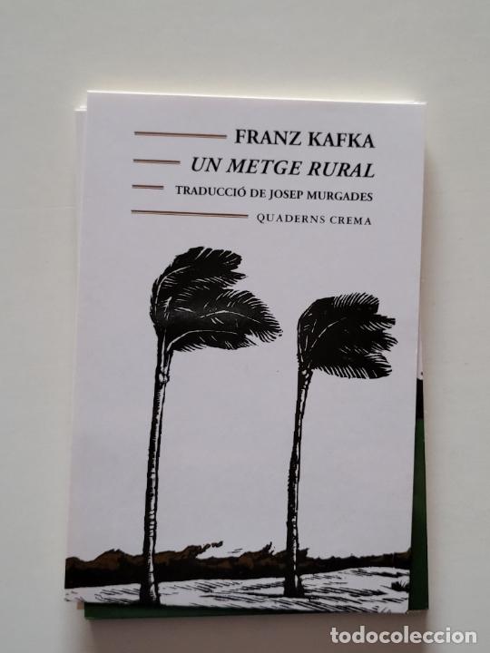 Outros artigos de papel: TARJETA TAMANY POSTAL PROMOCIONAL LLIBRE QUADERNS CREMA FRANK KAFKA UN METGE RURAL