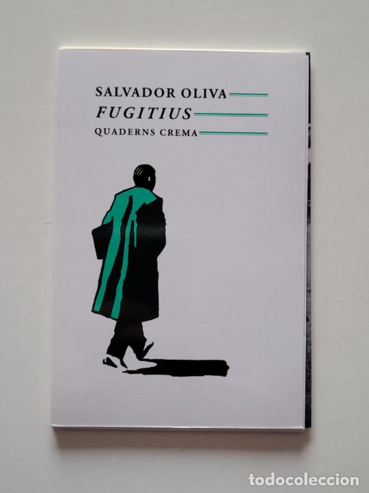 Otros art&iacute;culos de coleccionismo en papel: TARJETA TAMANY POSTAL PROMOCIONAL LLIBRE QUADERNS CREMA SALVADOR OLIVA FUGITIUS