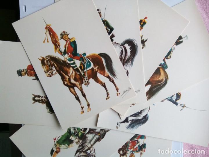 Otros Art&iacute;culos de Coleccionismo en Papel: Antiguas postales del Ej&eacute;rcito espa&ntilde;ol