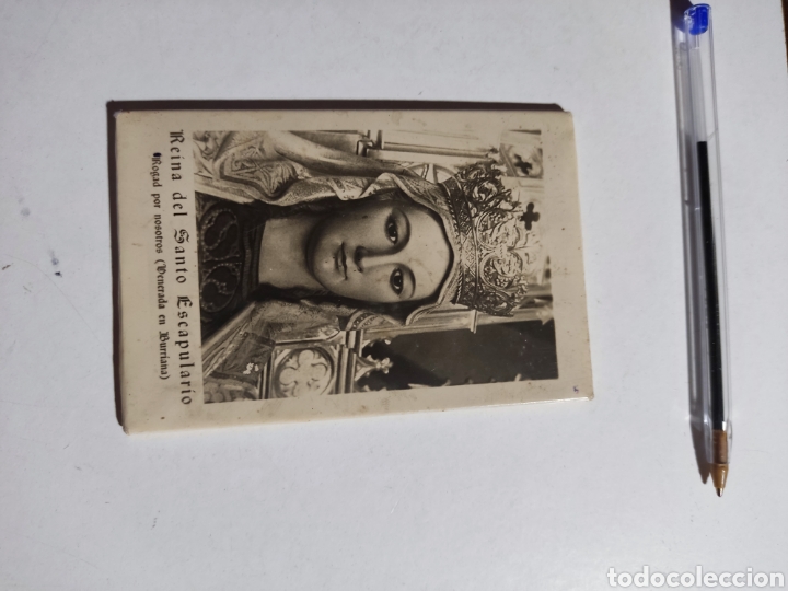 Otros Art&iacute;culos de Coleccionismo en Papel: Reina del Santo escapulario, Virgen del Carmen, venerada en Burriana, Rusia se convertir&aacute;
