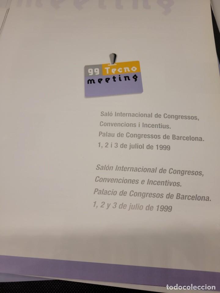 Otros art&iacute;culos de coleccionismo en papel: Documentaci&oacute;n feria TECNO MEETING - Foto 2