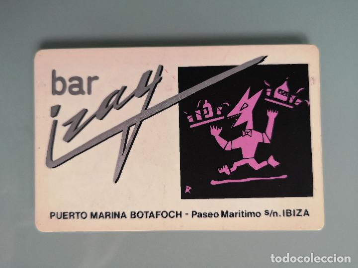 Altri oggetti di carta: TARJETA BAR IZAY - IBIZA ( a&ntilde;os 70 )