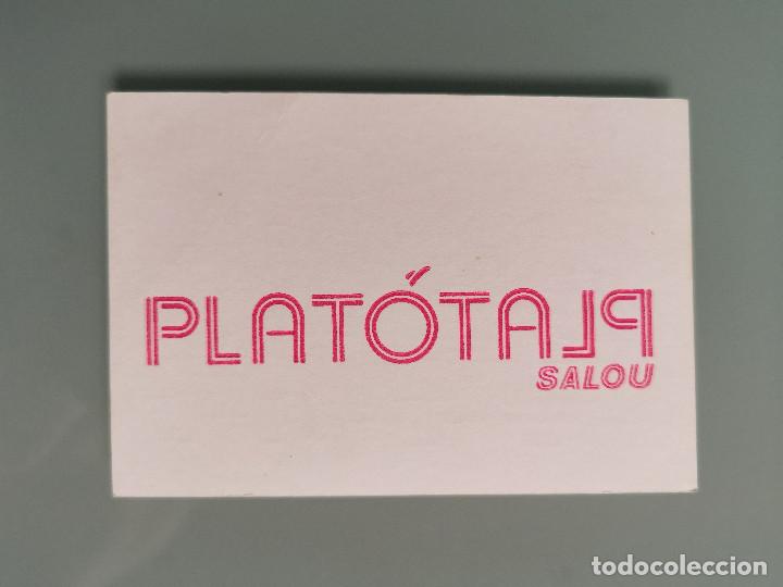 Otros art&iacute;culos de coleccionismo en papel: TARJETA PUBLICIDAD PUB PLAT&Oacute; - SALOU ( A&ntilde;os 80 )