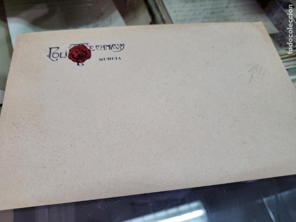 Outros artigos de papel: ANTIGUO SOBRE PUBLICIDAD POLI TECHNICUM MEDICINA CULTURA GENERAL MURCIA