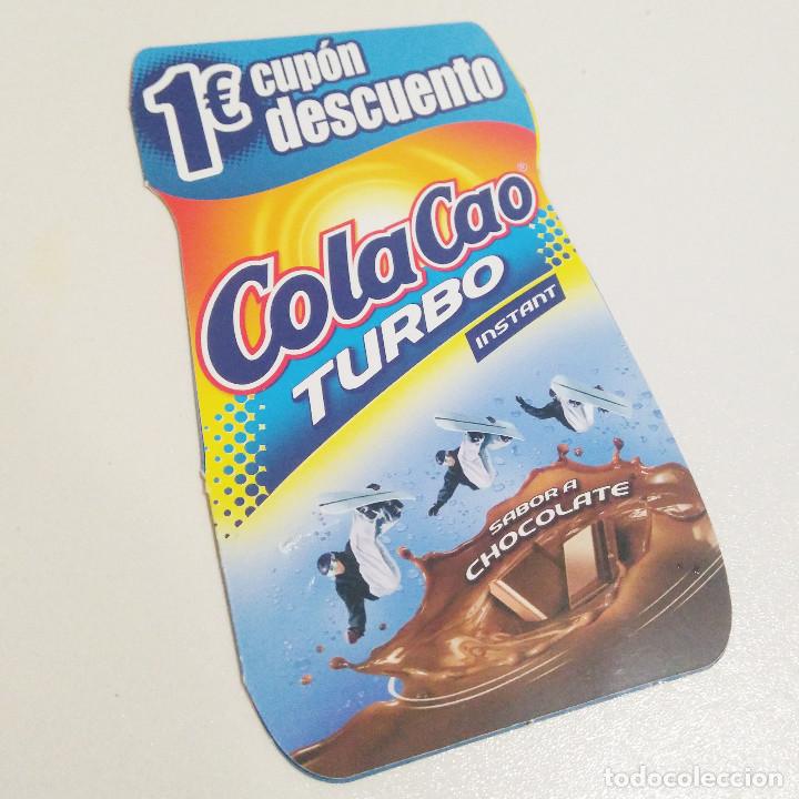 Otros Art&iacute;culos de Coleccionismo en Papel: cola cao folleto promocional turbo cupon colacao