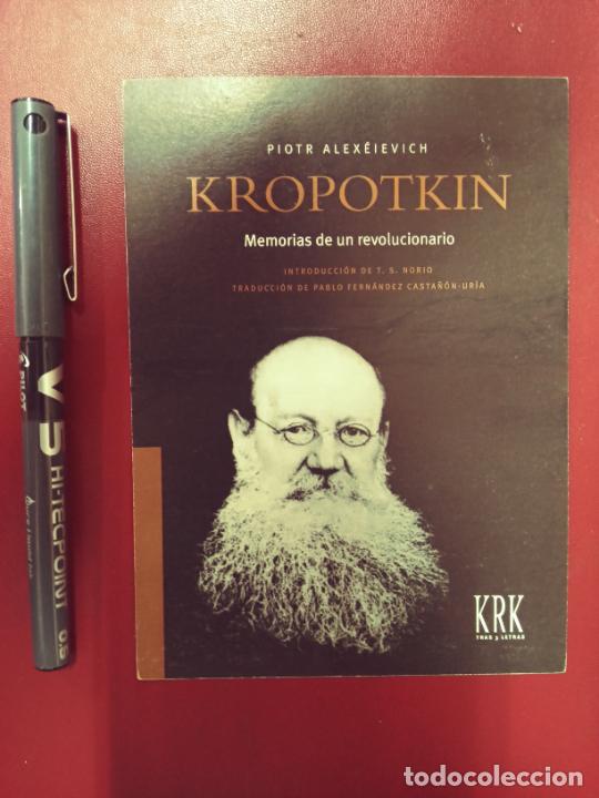 Collectionnisme Papier divers: Postal promoci&oacute;n KRK ediciones: Memorias de un revolucionario, Kropotkin
